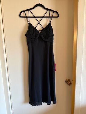 Ralph Lauren Black Strappy Dress